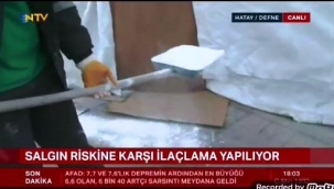 Aliağa Belediyesi Hatay'da çalışmalarını sürdürüyor