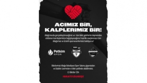 Aliağa Petkimspor, depremzedeler için hazırlık maçlarına çıkacak