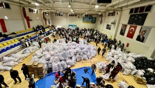 Asrın felaketinde, Bergama tek yürek oldu