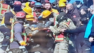 296. saatinde sağ çıkarıldı.