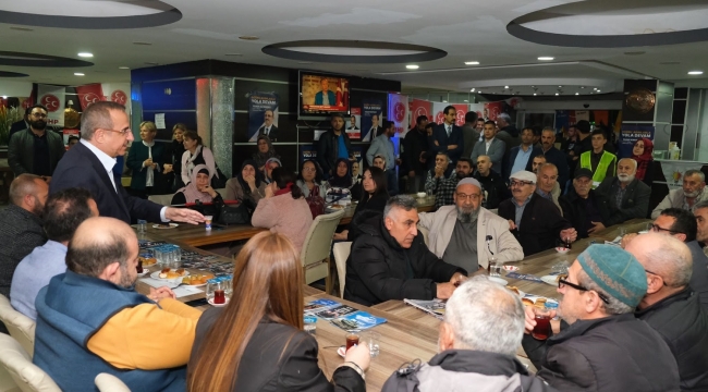 AK Partili Sürekli İzmir’in bir ucundan diğerine uzandı