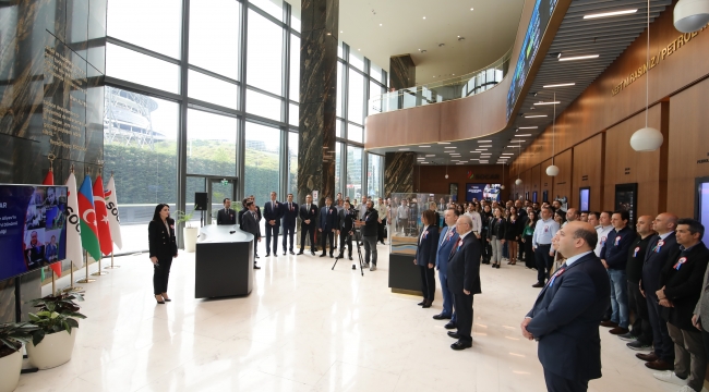 Azerbaycan’ın Ulusal Lideri Haydar Aliyev, doğumunun 100. yılında SOCAR Türkiye’de törenlerle anıldı