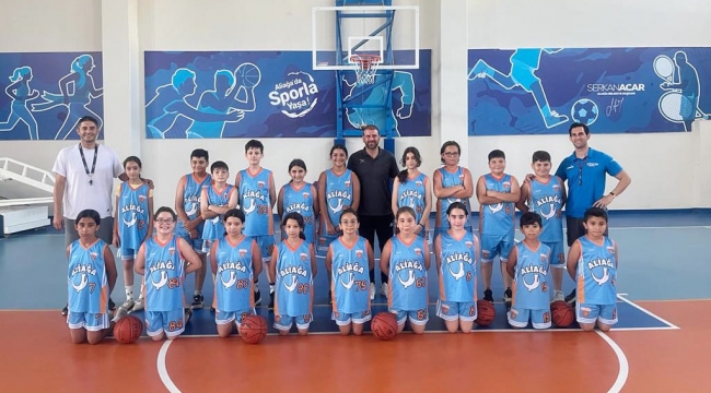 Aliağalı Çocuklar Yaz Tatilini Spor Yaparak Değerlendiriyor