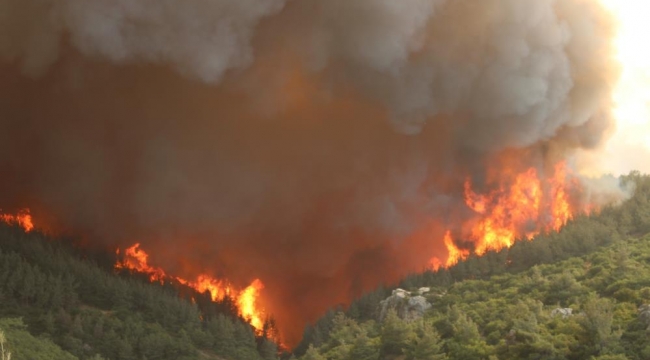 Kınık’taki yangınla ilgili gözaltına alınan kişi serbest