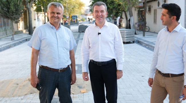 Bergama’da Yollar Yenileniyor, Halk Refaha Kavuşuyor