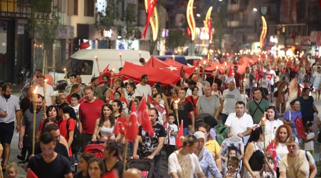 Büyük Zafer’in 101. Yaşı Aliağa’da Coşkuyla Kutlandı