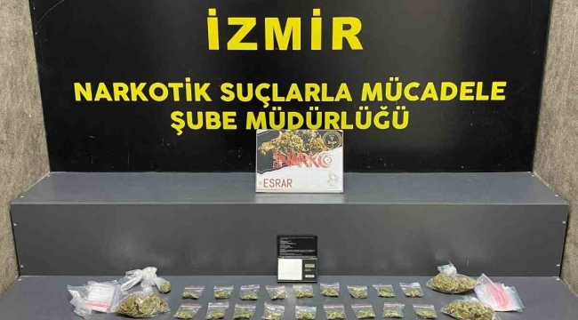 İzmir’de 63 uyuşturucu operasyonunda 37 tutuklama