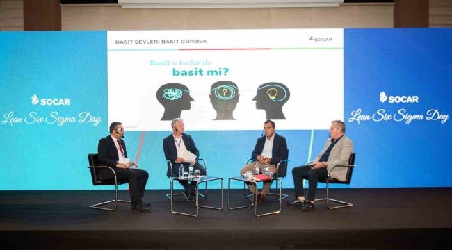 SOCAR Türkiye, iş mükemmelliğinin liderlerini ‘Lean Six Sigma Day’ etkinliğinde buluşturdu