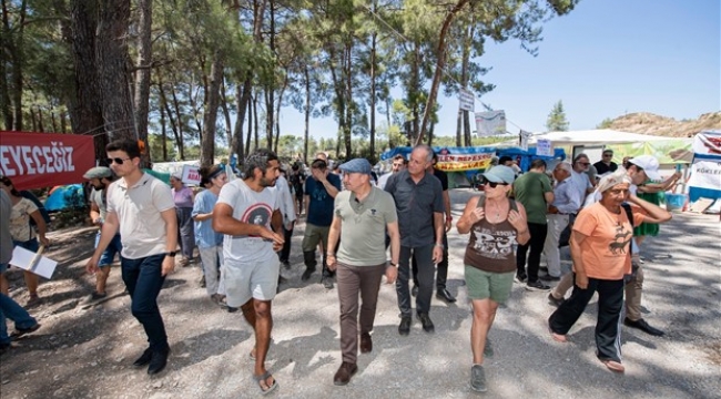Soyer: “İzmir’in kalbi, vicdanı Akbelen’de”