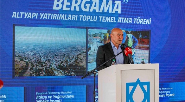İZSU’dan Bergama’ya 103 milyon liralık hayat hattı