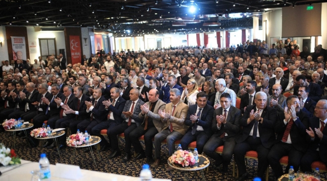 MHP’nin Genişletilmiş Bölge İstişare Toplantısı'nın dördüncüsü İzmir'de yapıldı