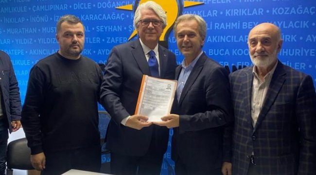 Adnan Öztekin Buca için aday adaylığını açıkladı