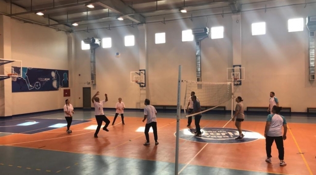 Aliağa’da sağlık için voleybol