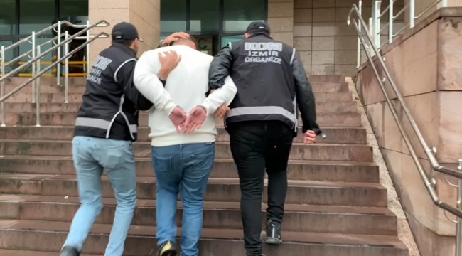 Firari çete lideri İzmir’de yakalandı