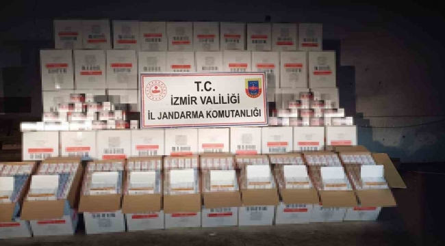 İzmir’de jandarmadan kaçakçılık baskınları: 6 gözaltı