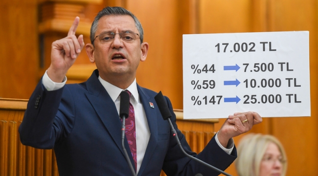 CHP Lideri Özel'den Emekli Maaşlarına Zam Çağrısı:
