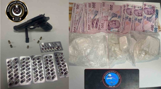 İzmir’de zehir taciri 2 kişi yakalandı