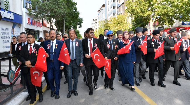 Manisa’da 19 Eylül Gaziler Günü Töreni