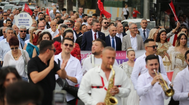 12. Uluslararası Balkan Şenliği Buca’ya renk kattı
