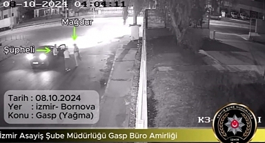 İzmir'de iki ayrı gasp olayına karışan 3 şüpheli tutuklandı