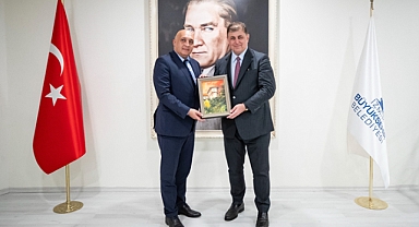 Kardeş kent Kırcaali'den dostluk ziyaret