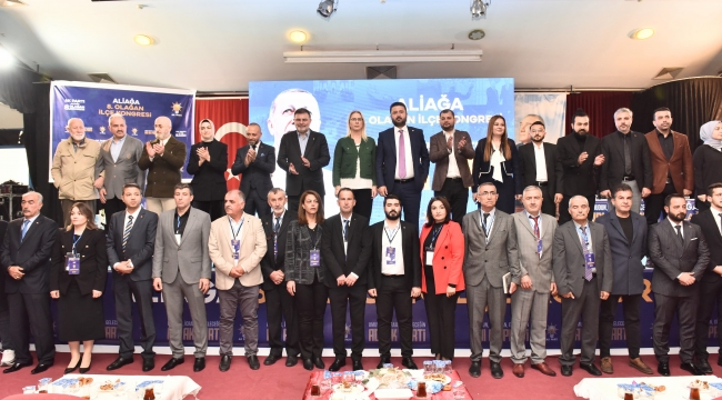 AK Parti Aliağa’da Kongre Heyecanı: Birlik ve Hedef Mesajları