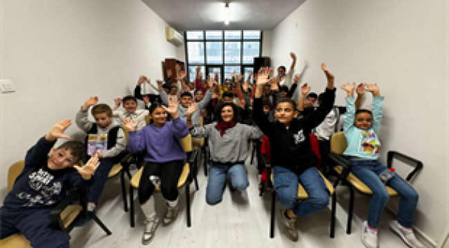 Büyükşehir’den çocuklara “Masal Atölyesi”