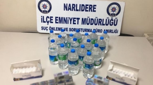 İzmir’de yeni yıl öncesi kaçak alkol operasyonu