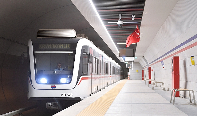 Narlıdere Metrosu'nda sefer sıklığı artırıldı