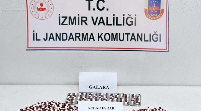 Aliağa’da jandarmadan uyuşturucu operasyonu