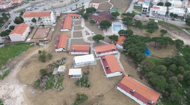 Büyükşehir’in Çandarlı Sosyal Tesisleri ilkbahara hazır