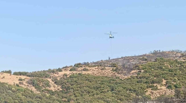 Aliağa’daki Yangın Saatler Sonra Kontrol Altında