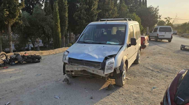 İzmir’de otomobil ile motosiklet çarpıştı: 1 ölü