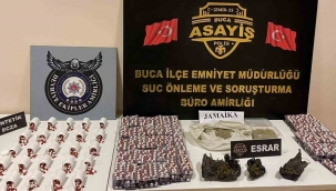 İzmir’de uyuşturucu satıcısına operasyon: 5 binden fazla hapla yakalandı
