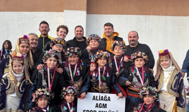Aliağa Belediyesi Halk Oyunları Ekibi İzmir Şampiyonu Oldu