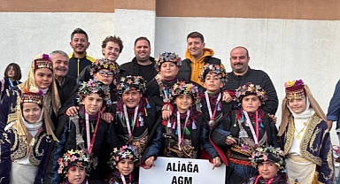 Aliağa Belediyesi Halk Oyunları Ekibi İzmir Şampiyonu Oldu