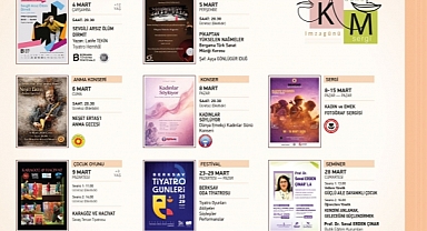 Bergama Belediyesi Kültür Merkezi'nde Mart Ayı Dopdolu Geçecek