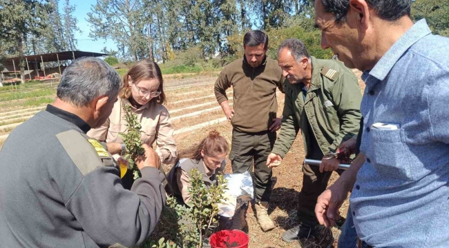 İzmir’in damla sakızı KKTC’de toprakla buluştu