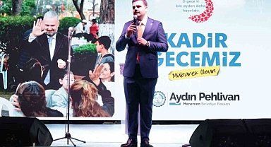 Menemen'de Kadir Gecesi'ne özel 15 bin kişilik iftar