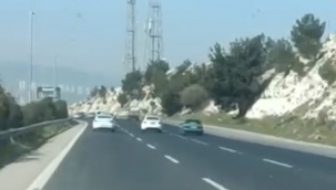 Otoyolda makas atınca 90 bin lira ceza yedi